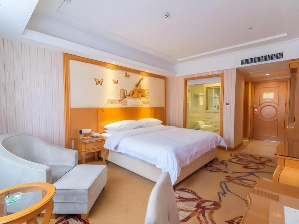 Bed in Vienna Hotel Hubei Jinzhou Jianli Jiangcheng
