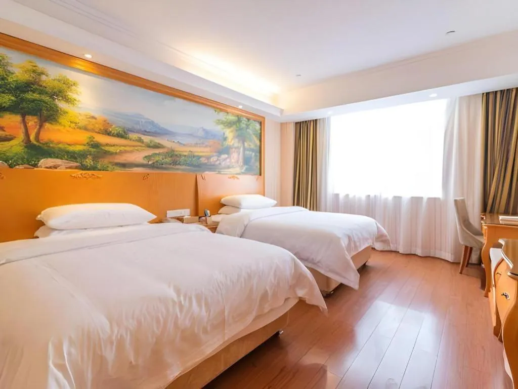 Bed in Vienna Hotel Hubei Jinzhou Jianli Jiangcheng