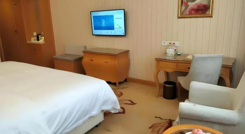 Bed in Vienna Hotel Hubei Jinzhou Jianli Jiangcheng