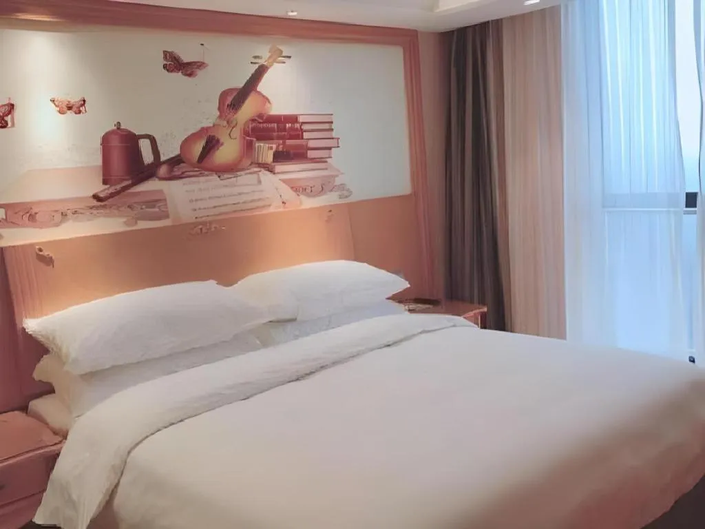 Bed in Vienna Hotel Hubei Jinzhou Jianli Jiangcheng
