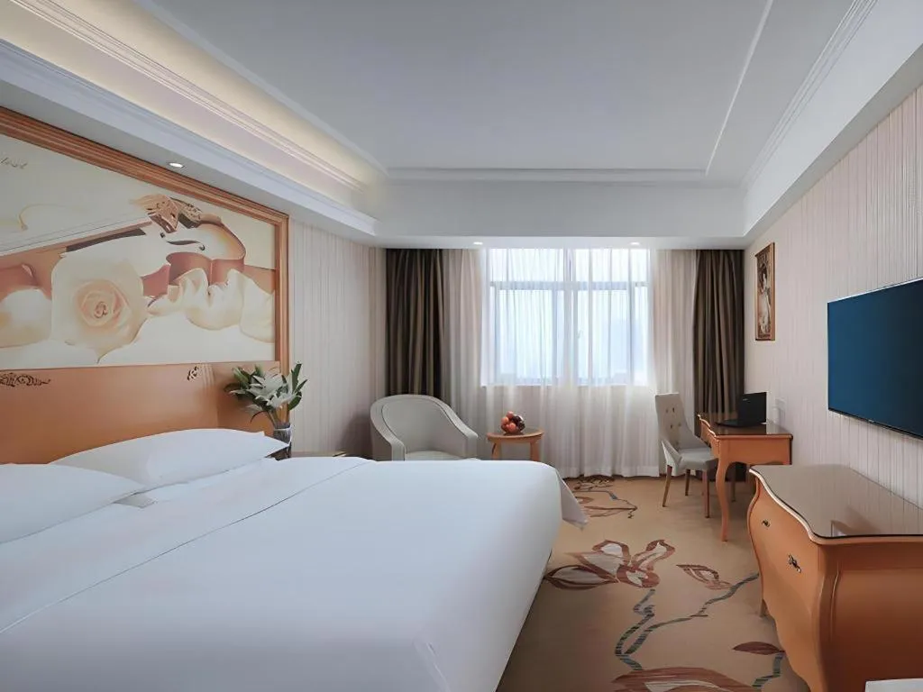 Bed in Vienna Hotel Hubei Jinzhou Jianli Jiangcheng
