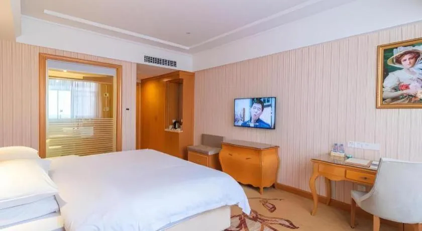 Bed in Vienna Hotel Hubei Jinzhou Jianli Jiangcheng
