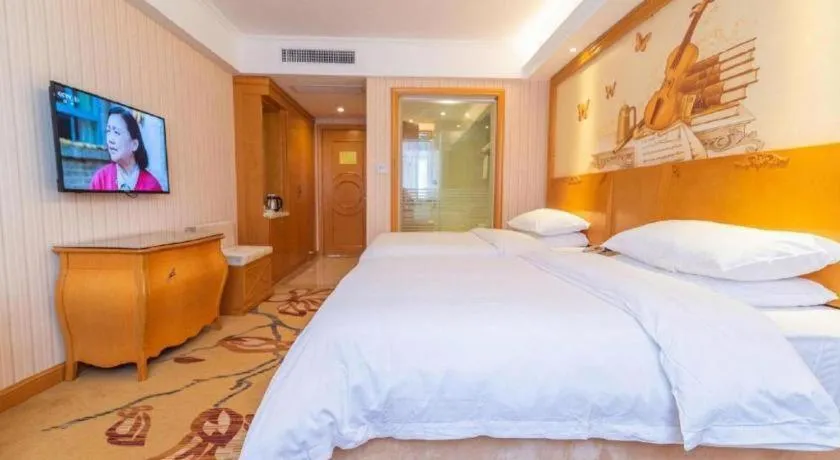 Bed in Vienna Hotel Hubei Jinzhou Jianli Jiangcheng