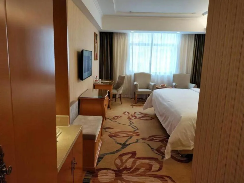 Bed in Vienna Hotel Hubei Jinzhou Jianli Jiangcheng