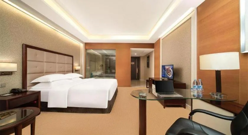 Bed in Venus Royal Hotel Shenzhen International Exhibition Center