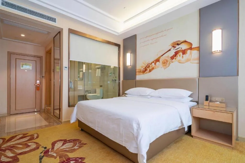 Bed in Vienna Hotel Fuzhou Changle Zhenghe Metro Station