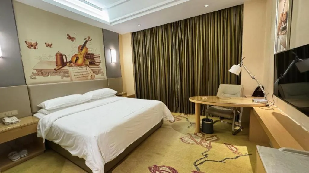 Bed in Vienna Hotel Fuzhou Changle Zhenghe Metro Station