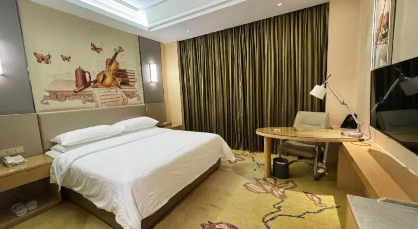 Bed in Vienna Hotel Fuzhou Changle Zhenghe Metro Station