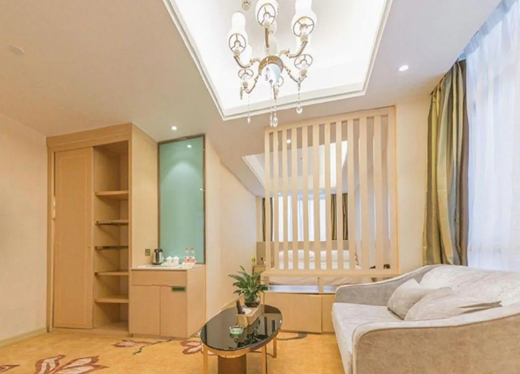 Bed in Vienna Hotel Fuzhou Changle Zhenghe Metro Station