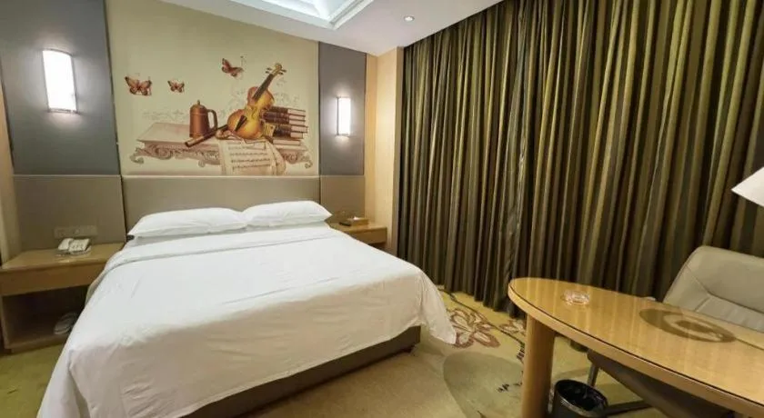 Bed in Vienna Hotel Fuzhou Changle Zhenghe Metro Station
