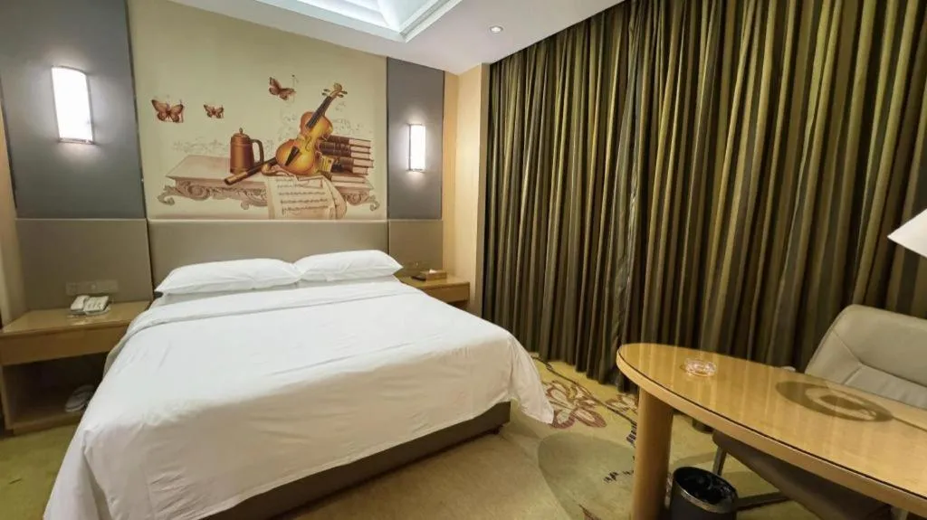 Bed in Vienna Hotel Fuzhou Changle Zhenghe Metro Station