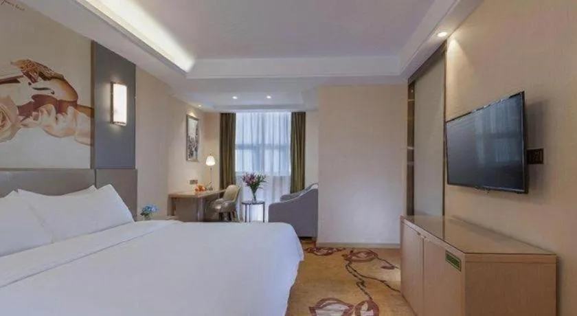 Bed in Vienna Hotel Fuzhou Changle Zhenghe Metro Station