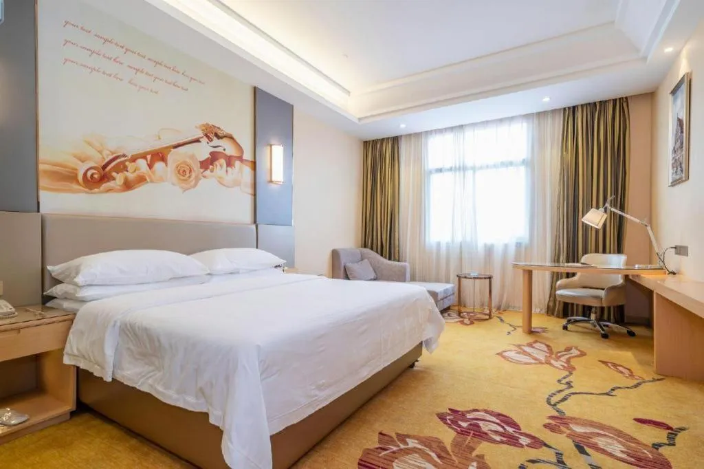 Bed in Vienna Hotel Fuzhou Changle Zhenghe Metro Station