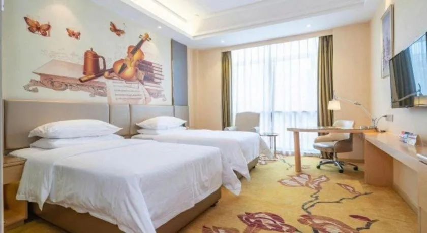 Bed in Vienna Hotel Fuzhou Changle Zhenghe Metro Station