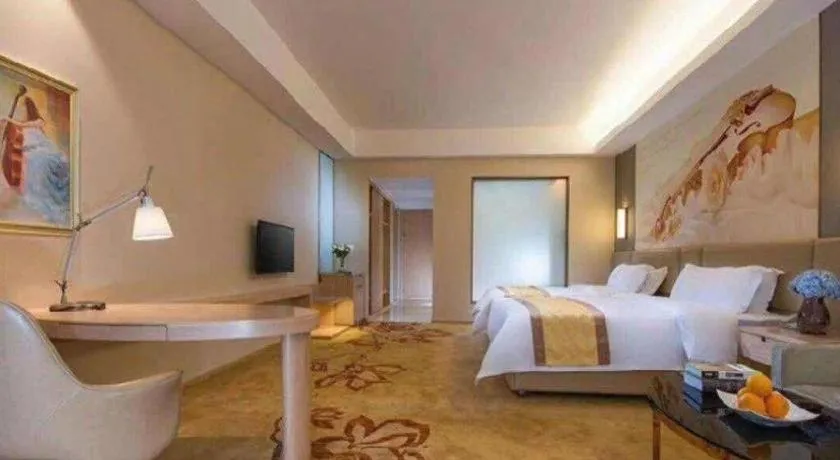 Bed in Vienna Hotel Fuzhou Changle Zhenghe Metro Station