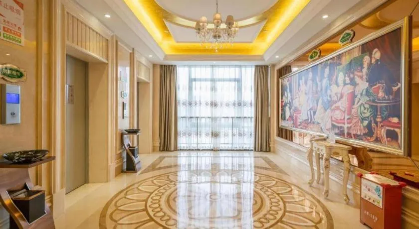 Bed in Vienna Hotel Fuzhou Changle Zhenghe Metro Station