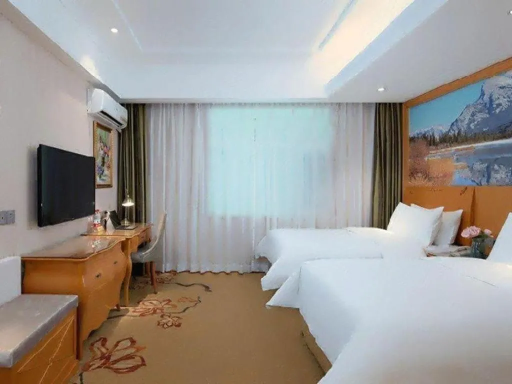 Bed in Vienna Hotel Qinghai Xining Wanda Plaza