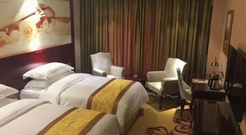 Bed in Vienna Hotel Qinghai Xining Wanda Plaza