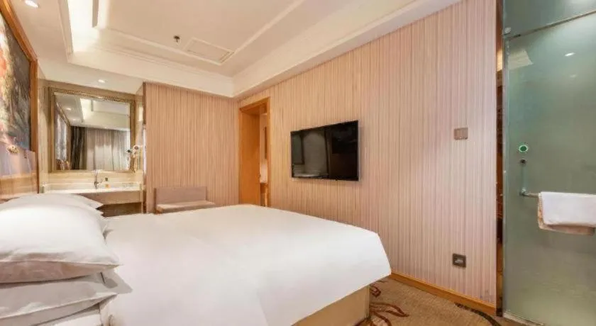 Bed in Vienna Hotel Qinghai Xining Wanda Plaza