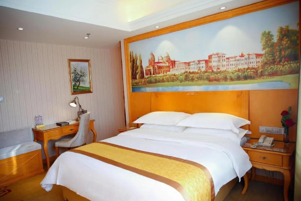 Bed in Vienna Hotel Qinghai Xining Wanda Plaza