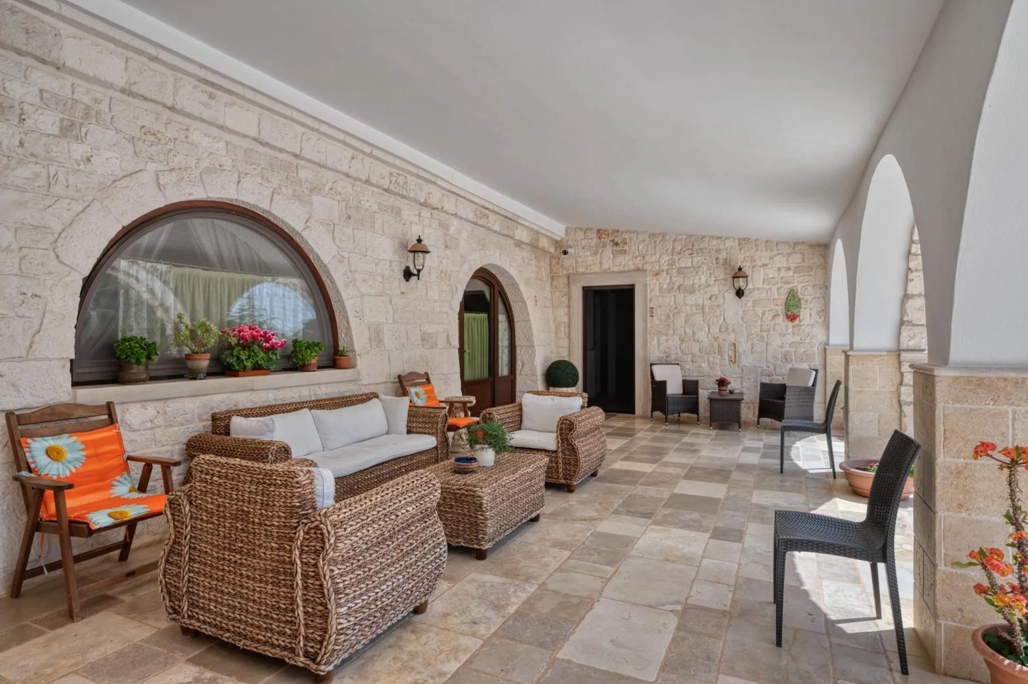 Living room in Trulli D'autore