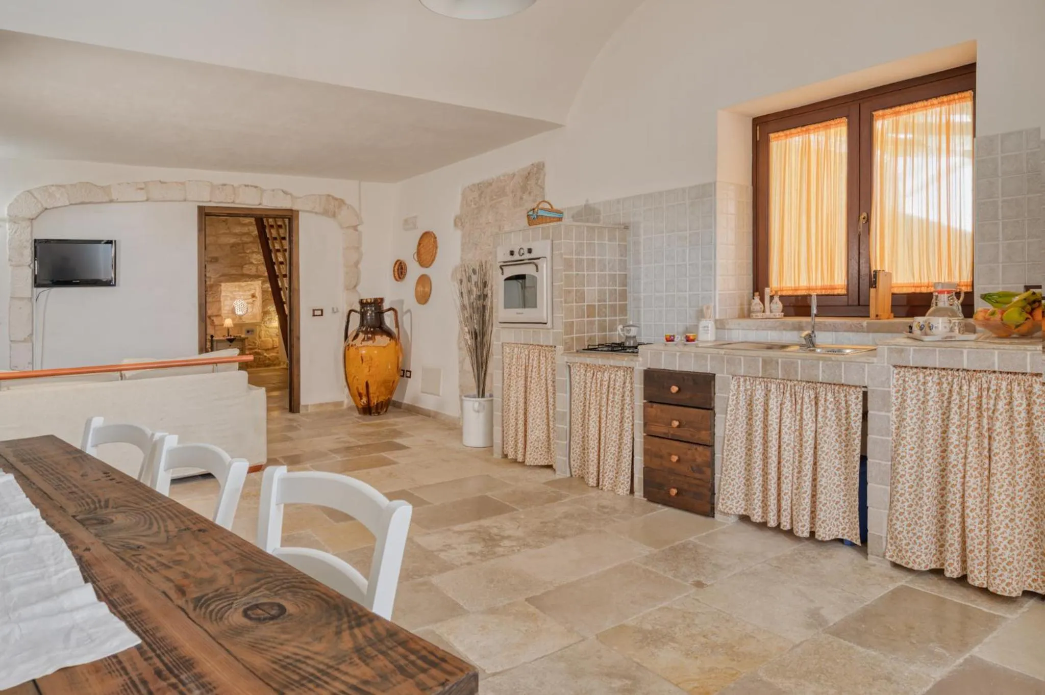 Kitchen or kitchenette in Trulli D'autore