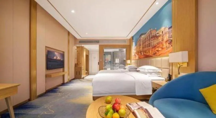 Bed in Vienna Hotel Yunnan Maitreya Huquan