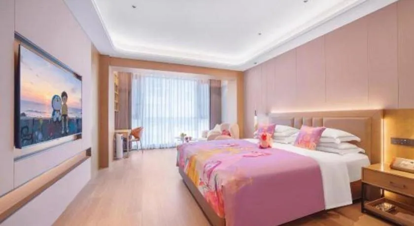 Bed in Vienna Hotel Yunnan Maitreya Huquan