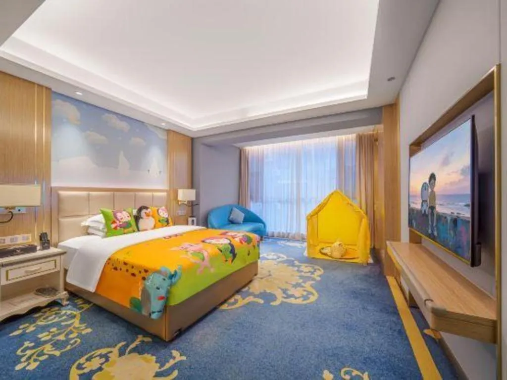 Bed in Vienna Hotel Yunnan Maitreya Huquan