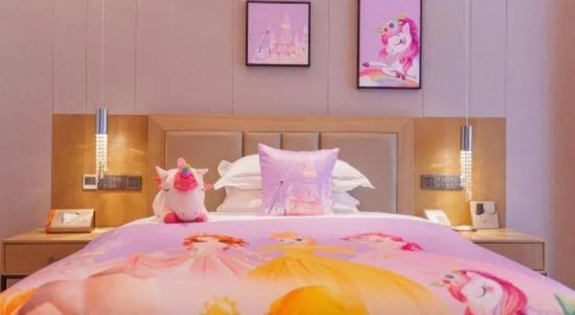 Bed in Vienna Hotel Yunnan Maitreya Huquan