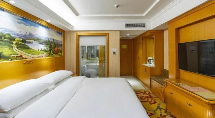 Bed in Vienna Hotel Hunan Hengyang Leiyang
