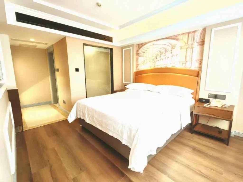 Bed in Vienna Hotel Hunan Hengyang Leiyang