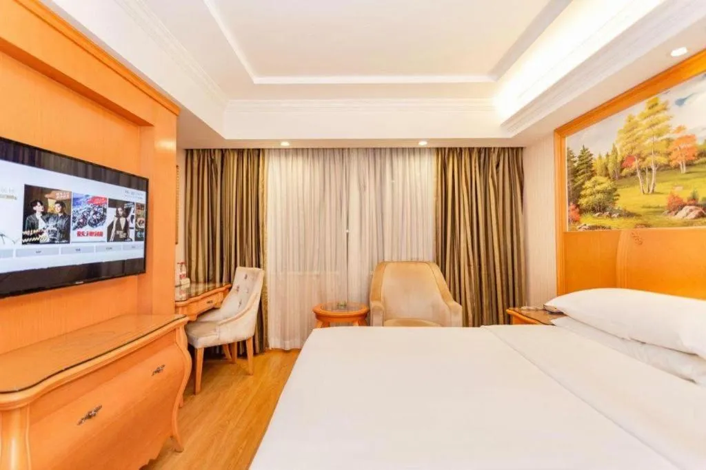 Bed in Vienna Hotel Hunan Hengyang Leiyang