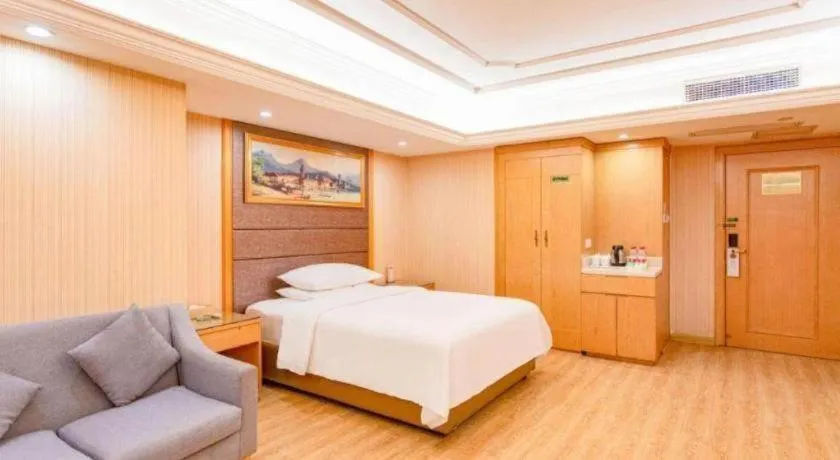Bed in Vienna Hotel Hunan Hengyang Leiyang