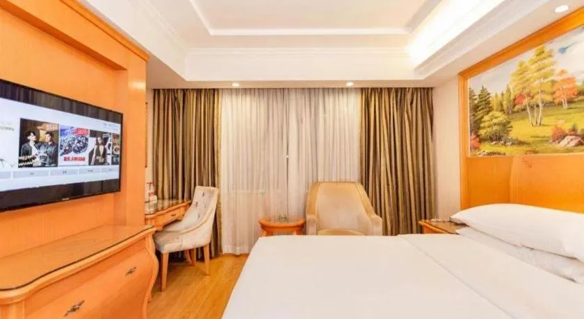 Bed in Vienna Hotel Hunan Hengyang Leiyang