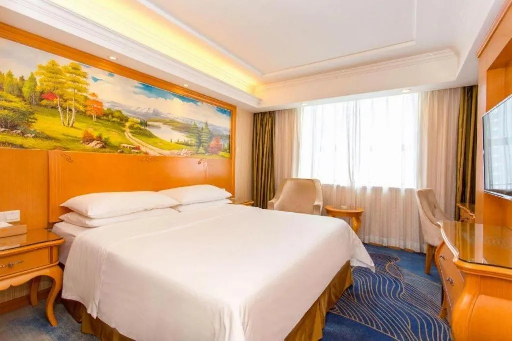 Bed in Vienna Hotel Hunan Hengyang Leiyang