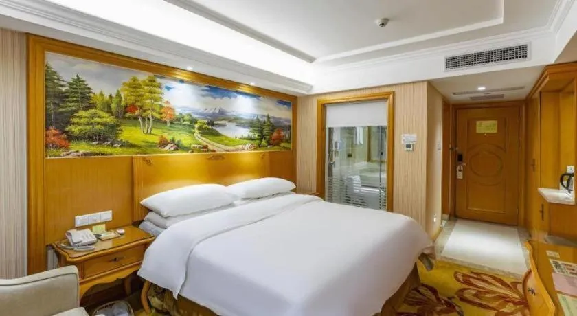 Bed in Vienna Hotel Hunan Hengyang Leiyang