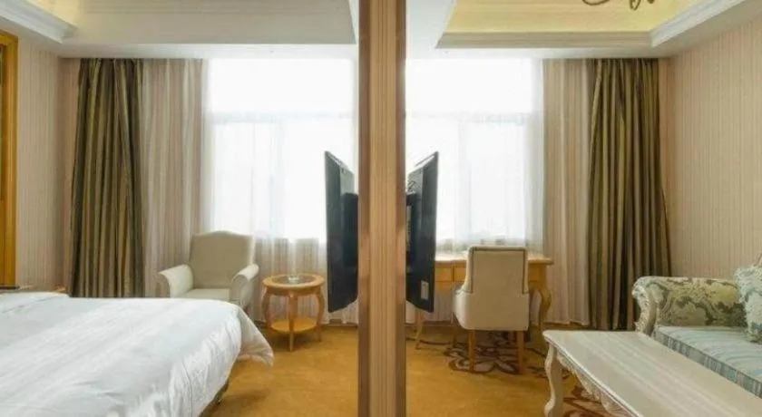 Bed in Vienna Hotel Tianjin 5th Avenue Youyi Road Cultural Center Metro Station