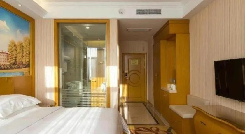 Bed in Vienna Hotel Tianjin 5th Avenue Youyi Road Cultural Center Metro Station