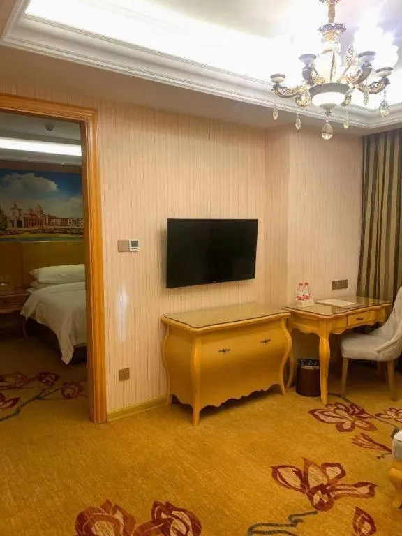 Bed in Vienna Hotel Tianjin 5th Avenue Youyi Road Cultural Center Metro Station