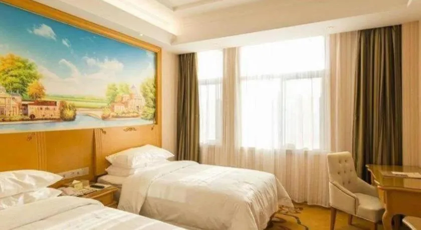 Bed in Vienna Hotel Tianjin 5th Avenue Youyi Road Cultural Center Metro Station