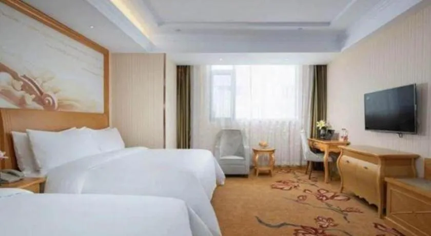 Bed in Vienna Hotel Tianjin 5th Avenue Youyi Road Cultural Center Metro Station