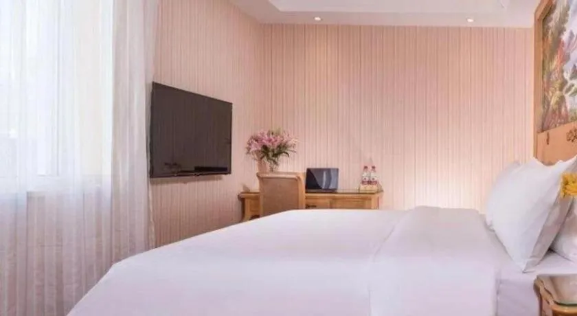 Bed in Vienna Hotel Tianjin 5th Avenue Youyi Road Cultural Center Metro Station