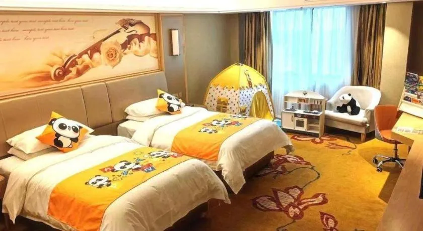 Bed in Vienna Hotel Anhui Huainan Railway Station