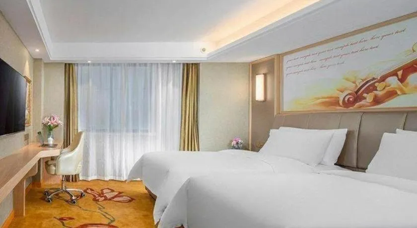 Bed in Vienna Hotel Anhui Huainan Railway Station