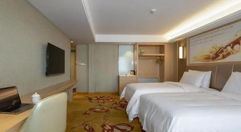 Bed in Vienna Hotel Anhui Huainan Railway Station