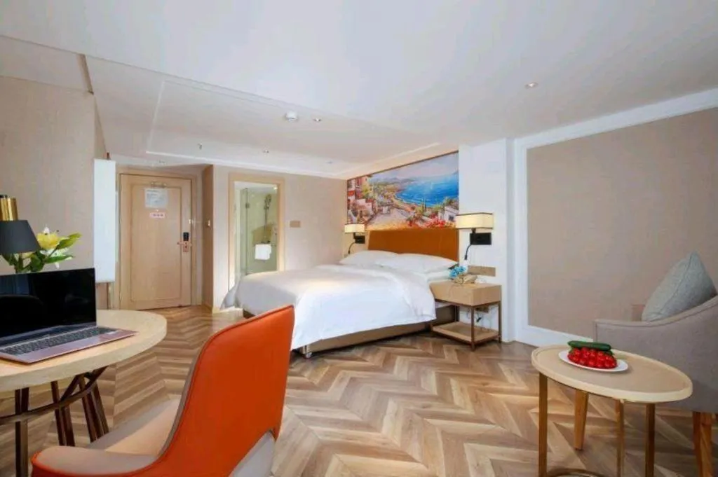 Bed in Vienna Hotel Chengdu Exhibition Center In Time City