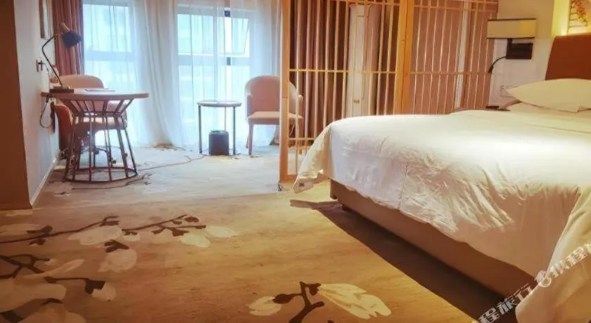 Bed in Vienna Hotel Chengdu Exhibition Center In Time City