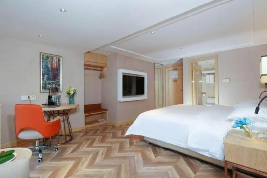 Bed in Vienna Hotel Chengdu Exhibition Center In Time City