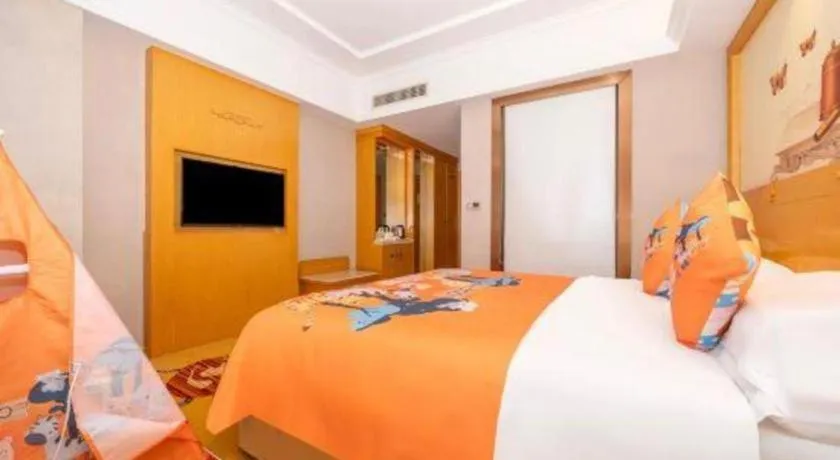 Bed in Vienna Hotel Guangxi Fangcheng